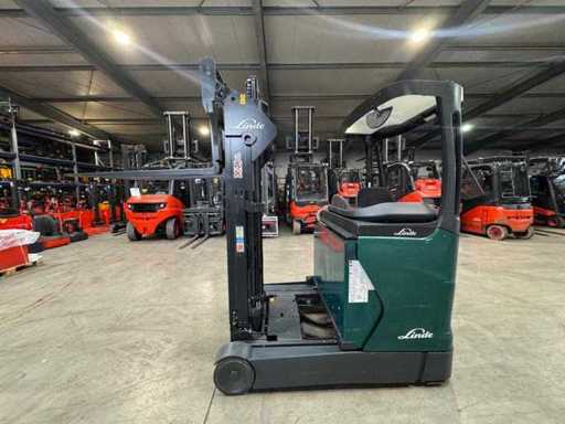 Service 2018 + UVV 02/2027 Linde R16 1 600 kg Triplex 466 cm Chariot élévateur électrique 4 123 heures