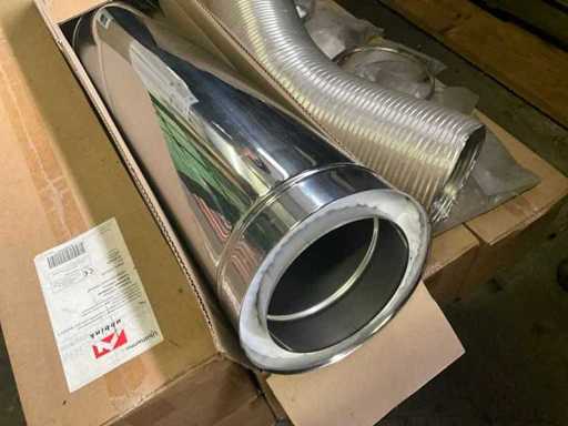 Sistema di scarico dei gas fumi Ubbink (6x)