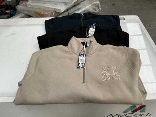 MZ72 Divers pulls ziptop hommes (13x)
