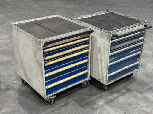 GARANT  2 Mobile Schubladenschränke