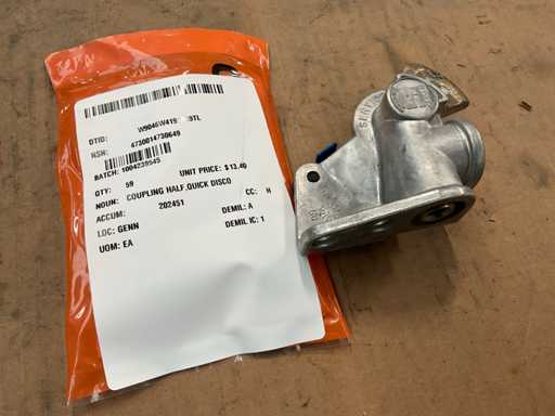 Quick disconect half coupling (59x)