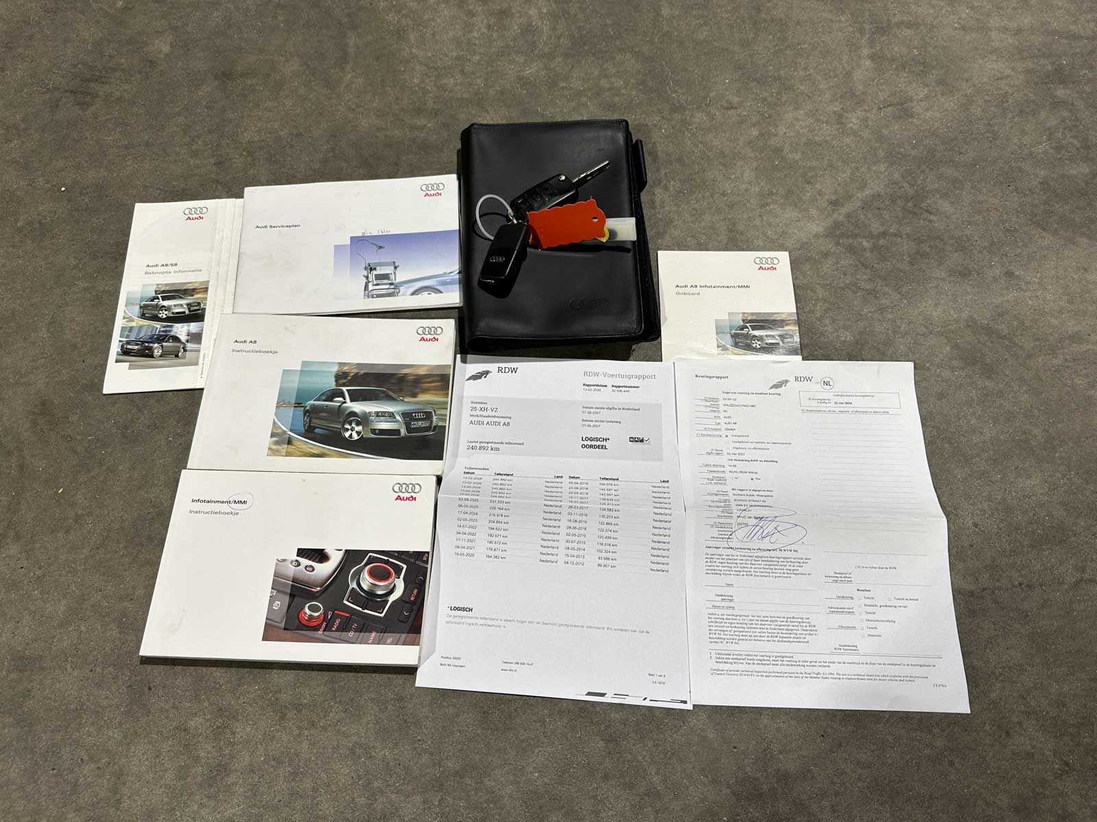 Audi A8 4.2 quattro Pro Line 350pk 2007, 25-XH-VZ