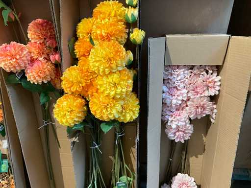 Silka Lot de fleurs artificielles