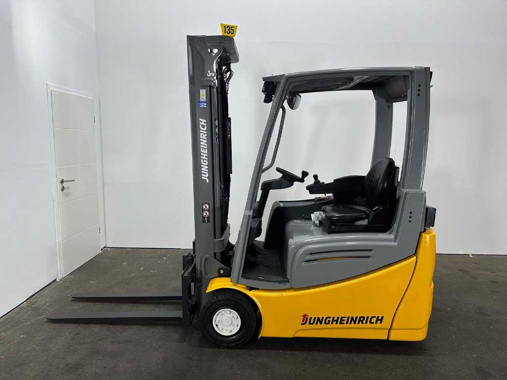 Service UVV 05/2025 2018 Jungheinrich EFG216 Forklift Electric Forklift 4,543 Hours