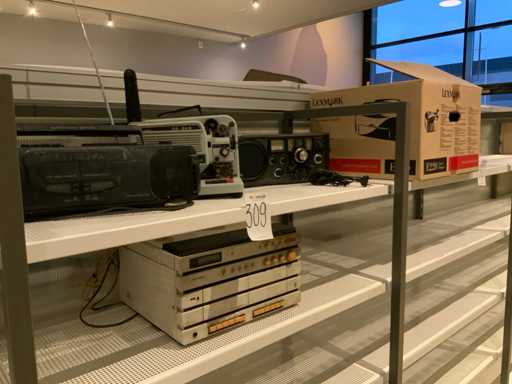 Vintage radio- & camrecorder (4x)