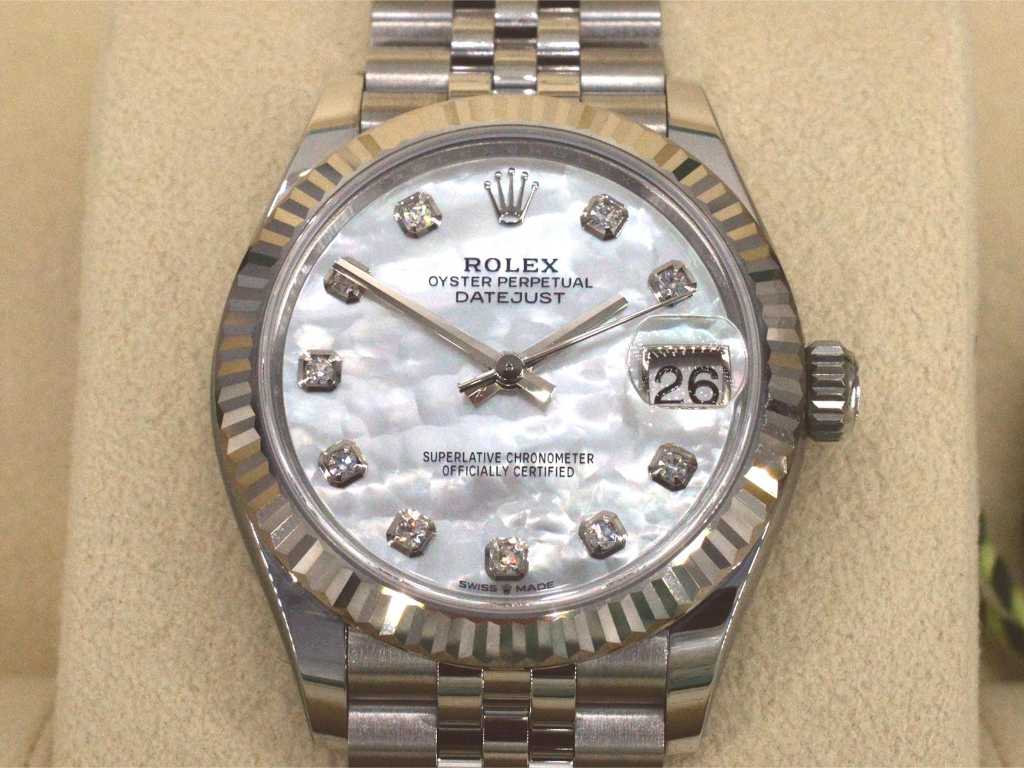 Rolex - Datejust 31 - Oyster Perpetual Damski diamentowy zegarek Datejust