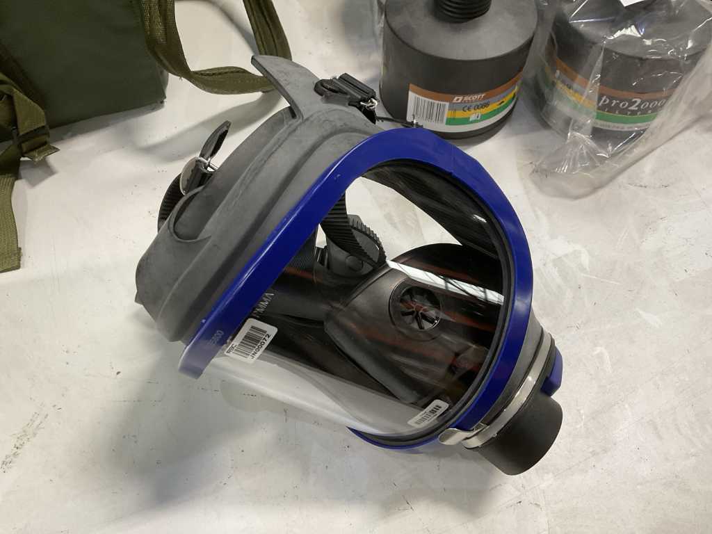 Dräger X-plore 6300 Full face mask (3x)