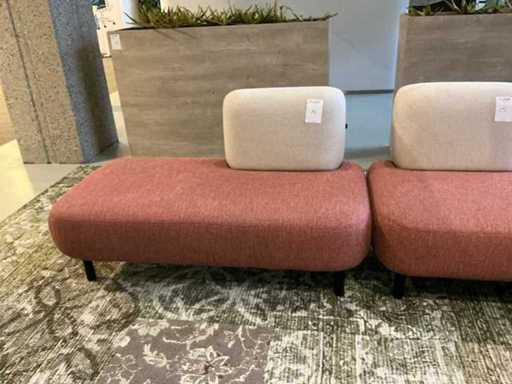 Markant Bench 140 Half-Back Rechts Bankstel