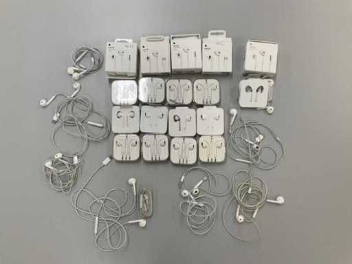 Apple - Earpods Lightning, connecteur 3,5 mm ou USB-C (26x)