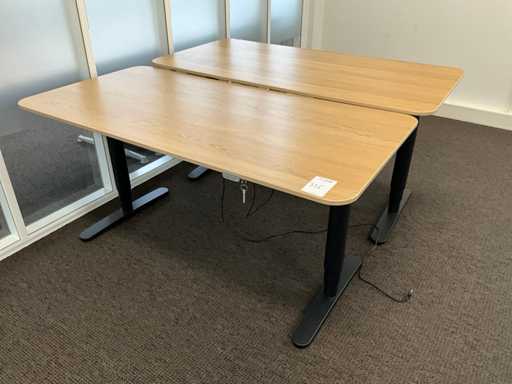 Elektrische zit/sta bureau (2x)