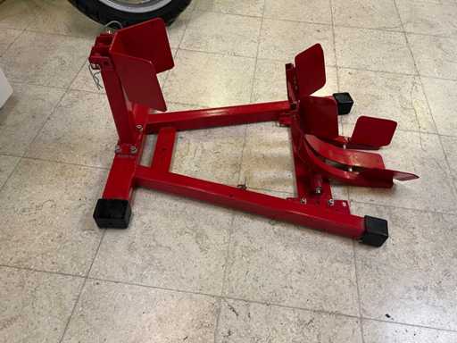 Motorfiets wielklem / wielsteun van HBM