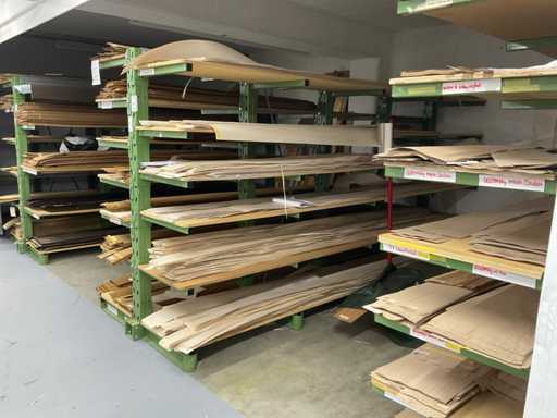 Chapa de madera por lotes