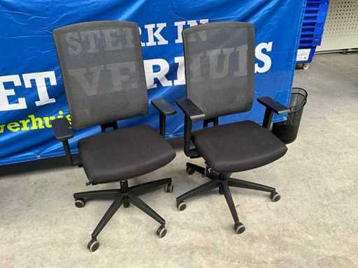 Viasit Ergonomische Bureaustoel (2x)