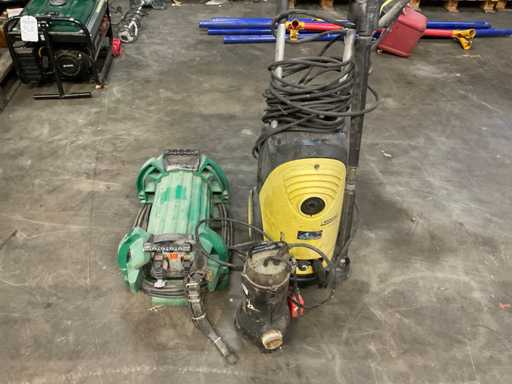 Utensili elettrici, spruzzatore ad alta pressione, pompa sommersa, distributore di potenza