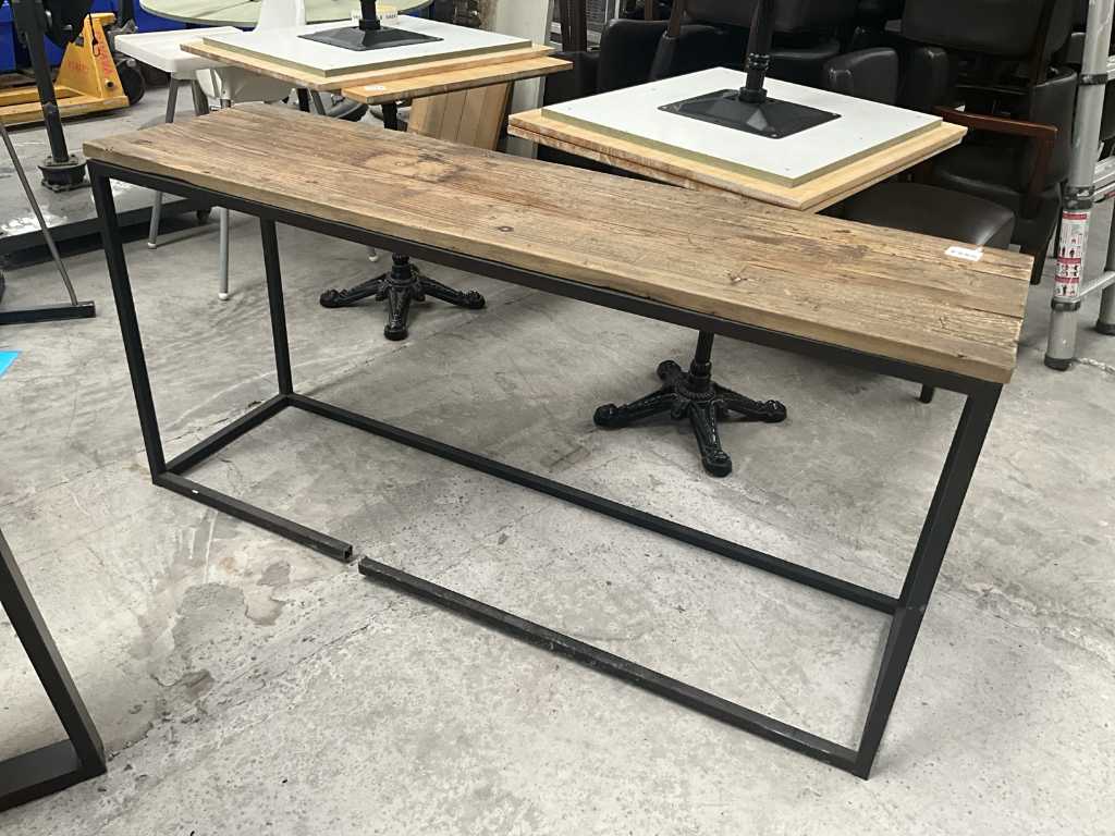 Table d’appoint/support avec plateau en bois