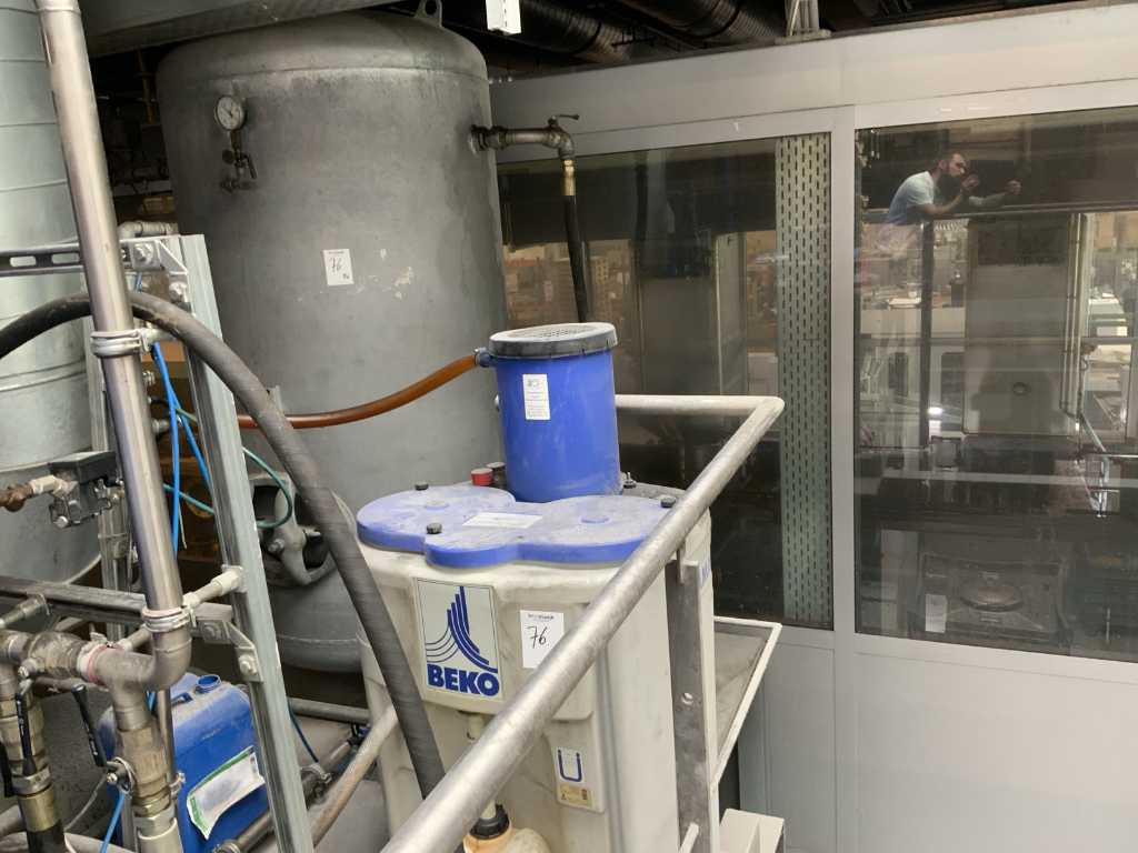 Serbatoio aria compressa con separatore olio/acqua (c-70)