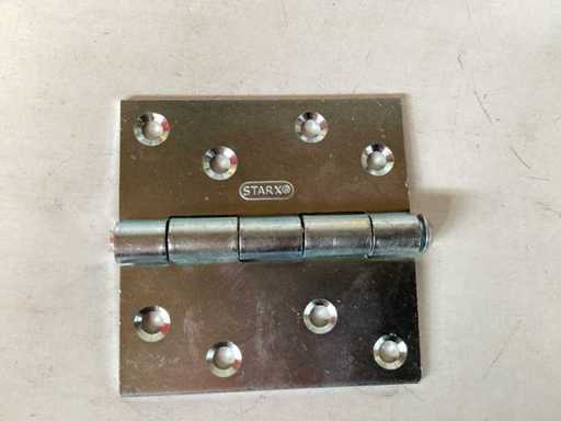 Charnière Starx avec goupille lâche. 89x89 mm (130x)
