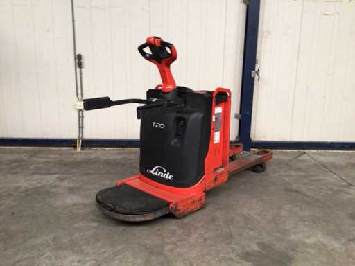 2019 Elektryczny wózek paletowy Linde T20P-02