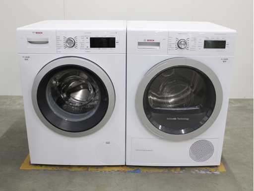 Série Bosch|8 Machine à laver VarioPerfect & Bosch HomeProfessional SelfCleaning Condenser Sèche-linge