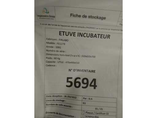 Firlabo - FI 127B - Oven