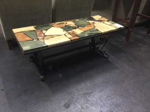 Vintage Marble Coffee Table