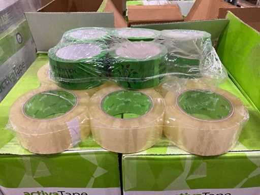 Pallet met diverse tapes (3x)