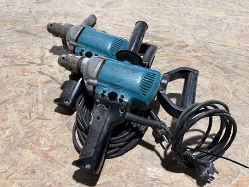 Makita - 6013B - Ma?in? de g?urit (2x)