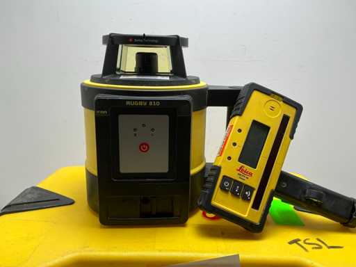 2014 Leica Rugby 810 Roterende laser zelfstellend horizontaal