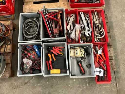 Lotto di utensili manuali