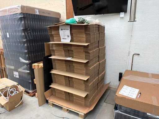 Batch of cardboard boxes 246x186x229