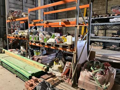 Rack pallet con contenuto