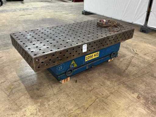 1996 Buter H 30-11 2.200 KG Hebeplattform, Schweißtisch, Hebetisch