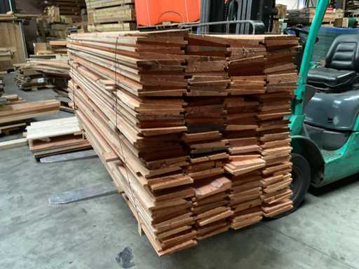 Reducerea suedeză Douglas - 225x19x2,4-1,2 cm (175x)