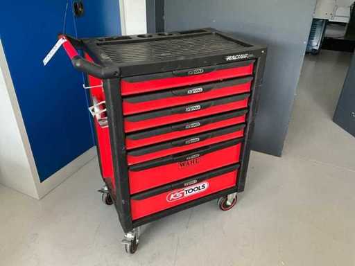 KS TOOLS Racing Line Tool Trolley with Content