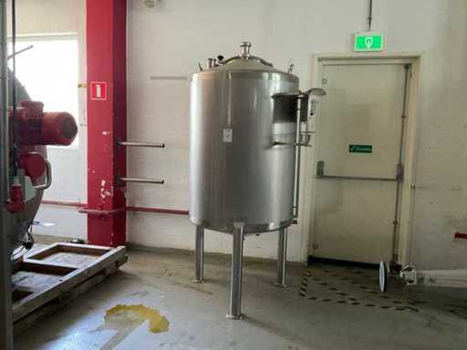2018 Diosna CIP 1000 Vertical Storage Tank