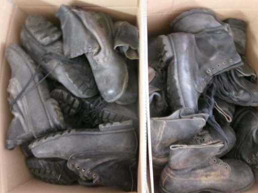 SE Marching Boots Leather, 2e keuze (G2) (64x)