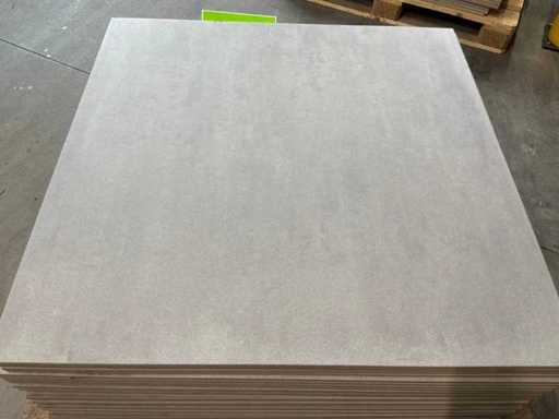 Mosa Terra Mid Grey (206) Vloertegel (90x90 cm, 29,19m2)