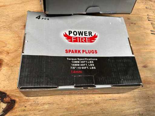 Power Fire S-RGN40BEXL Ontstekingskaarsen (8x)