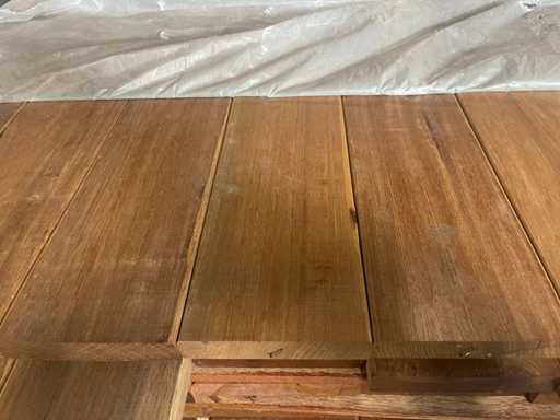 Guyana Ipé Dielen gehobelt 1850x120x21mm (112x)