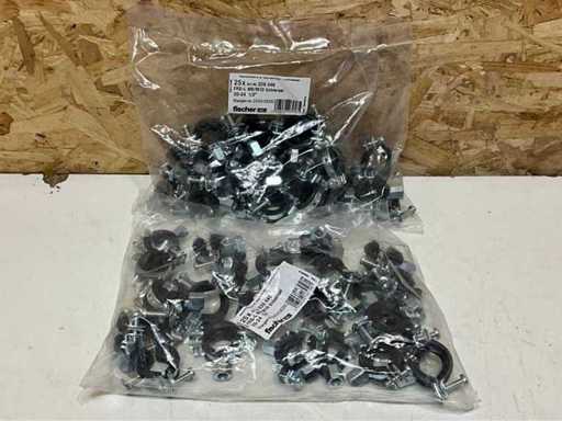 Fischer Pipe Clamps 20-24 1/2" (50x)