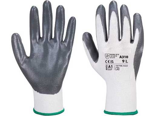 Paar Arbeitshandschuhe – Größe 8 – Weiß (432x)