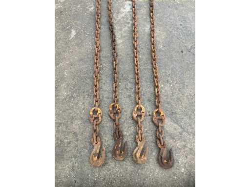 VARIOUS Sickette 4 pieces approx. 2 m