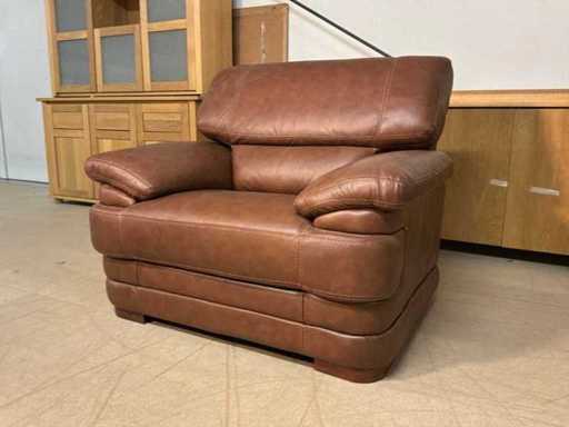 Fauteuil en cuir du Bronx
