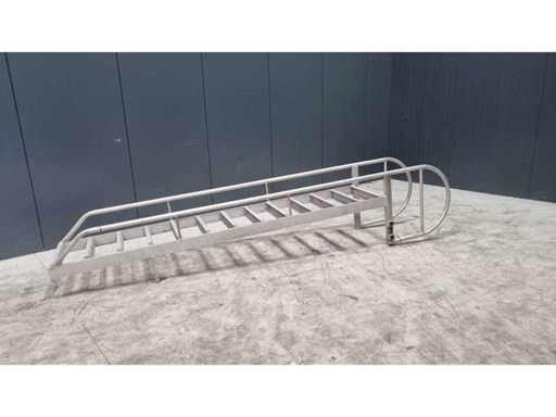 Scala in acciaio inox