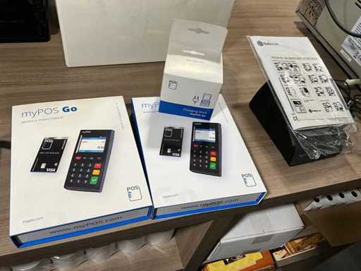 mobile and fixed ATM + scanning notes POS Cash Register (3x)