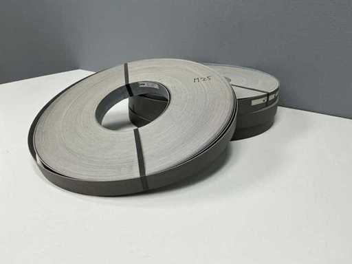 Mac Lean - ML1323/M25 - Donker Grijs Houtnerf - Kantenband - 600 m - 1,3x45 mm