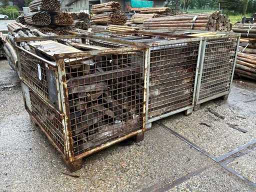 Lot Hardwood tree stakes