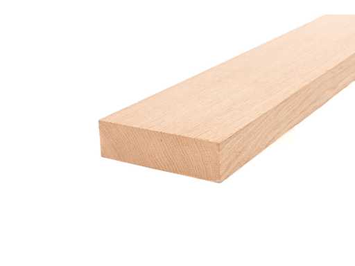 [31x) Eiken dik geschaafd (85 x 14 x 4 cm)