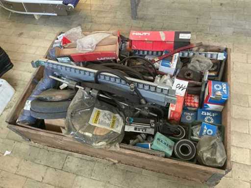 Machinery, spare parts and warehouse stocks