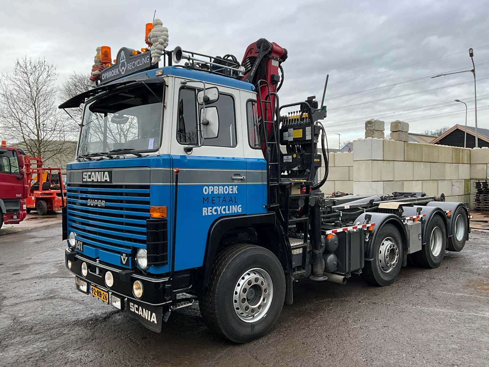 1980 Scania LBFS 141 S46 V8 Truck